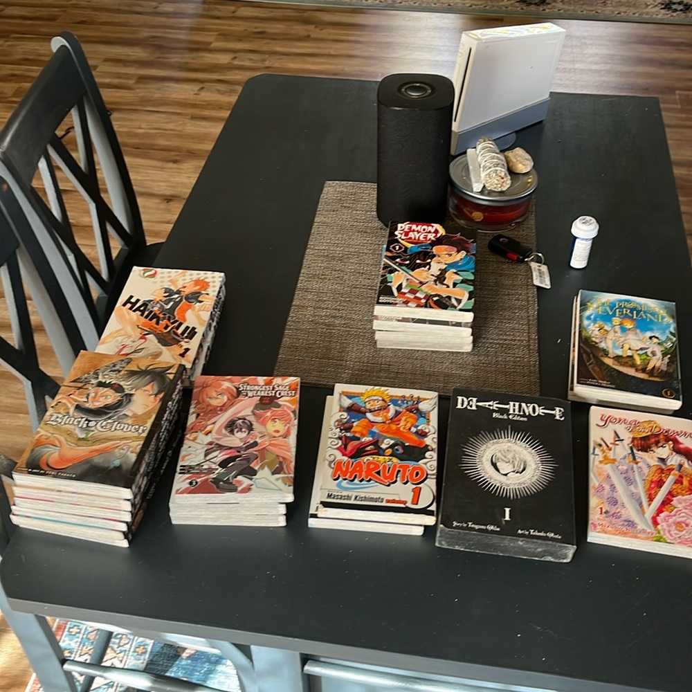 21 manga books.